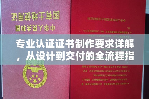 观音专业认证证书制作要求详解，从设计到交付的全流程指南