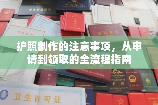 观音护照制作的注意事项，从申请到领取的全流程指南